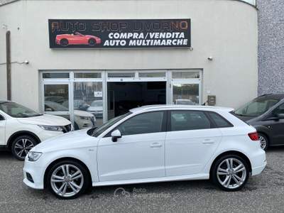 Audi A3 SPB 30 TDI S tronic Admired Bianco usata Livorno