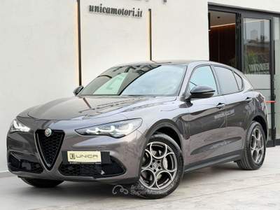 Alfa Romeo Stelvio 2.2 AT8 160 CV Super Rwd auto UNICO PROPRIETARIO ITALIANA Grigio usata Pomigliano d'Arco
