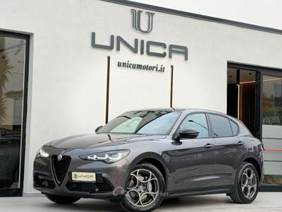 Alfa Romeo Stelvio 2.2 AT8 160 CV Super Rwd auto UNICO PROPRIETARIO ITALIANA Grigio usata Pomigliano d'Arco
