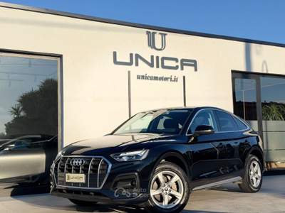 Audi Q5 Sportback 40 2.0 tdi 204 CV mhev 12V QUATTRO S-TRONIC MY2021 Nero usata Pomigliano d'Arco