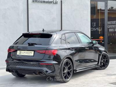 Audi RS 3 SPB 2.5 400cv TFSI Quattro S-Tronic IVA ESPOSTA Nero usata Pomigliano d'Arco