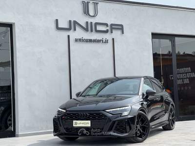 Audi RS 3 SPB 2.5 400cv TFSI Quattro S-Tronic IVA ESPOSTA Nero usata Pomigliano d'Arco