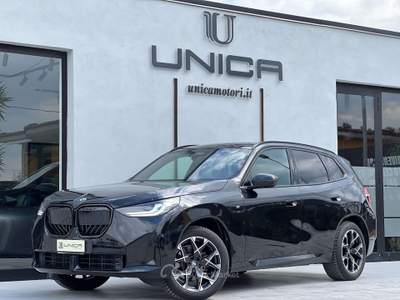 BMW X3 X3 Xdrive20d 2.0 197cv MSport TETTO PANOR IVA ESPOST Nero usata Pomigliano d'Arco