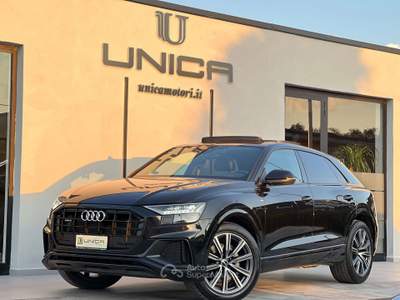 Audi Q8 50 TDI 3.0 286 CV S-LINE QUATTRO UNIPRO IVA ESPOST Nero usata Pomigliano d'Arco