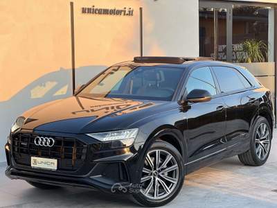 Audi Q8 50 TDI 3.0 286 CV S-LINE QUATTRO UNIPRO IVA ESPOST Nero usata Pomigliano d'Arco