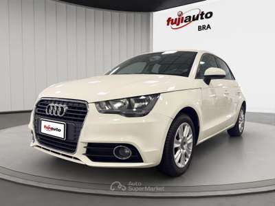 Audi A1 A1 Sportback 1.6 tdi Ambition 90cv Bianco usata Bra