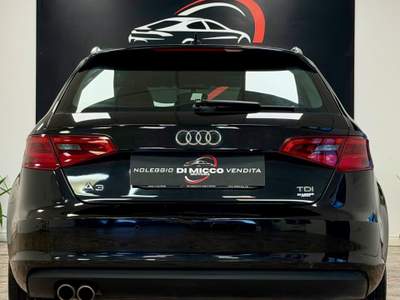 Audi A3 SPB 2.0 TDI S tronic Attraction Nero usata Rimini