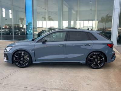 Audi A3 RS3 Sportback 2.5 tfsi quattro s-tronic - SUPER OFFERTA T-STOCK Grigio usata Gela