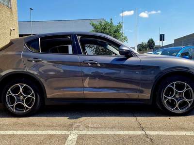 Alfa Romeo Stelvio MAI TROPPI KM PER UNA STELVIO - KM PERCORSI TUTTI IN AUTOSTRADA Grigio usata San Donato Milanese