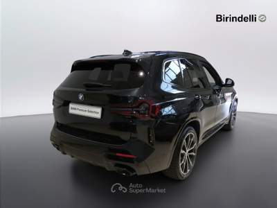 BMW X3  - x3 xdrive20d 48v msport Nero usata Vinci