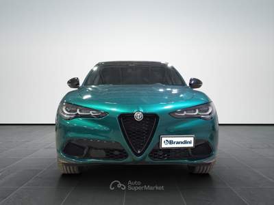Alfa Romeo Stelvio Turbo diesel 210 cv veloce Verde usata Firenze