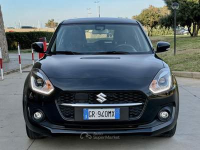Suzuki Swift 1.2 HYBRID TOP+NAVI+RETROCAMERA+CERCHI BLACK Nero usata Civitavecchia