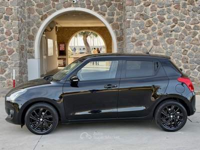 Suzuki Swift 1.2 HYBRID TOP+NAVI+RETROCAMERA+CERCHI BLACK Nero usata Civitavecchia