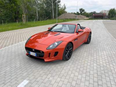 Jaguar F-Type Convertibile Arancione usata Buttigliera Alta