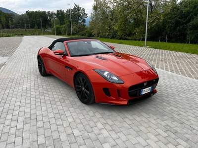 Jaguar F-Type Convertibile Arancione usata Buttigliera Alta