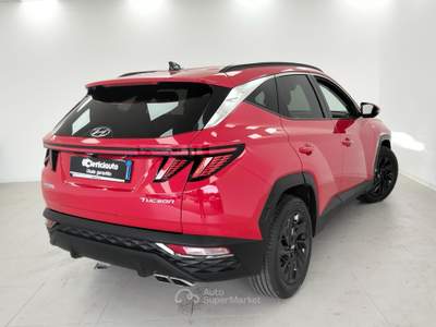 Hyundai Tucson 1.6 CRDI 48V DCT Exellence Rosso usata Lurate Caccivio