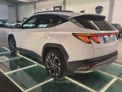 Hyundai Tucson 1.6 CRDI 48V DCT Exellence Bianco usata Reggio nell'Emilia