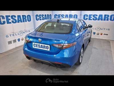 Alfa Romeo Giulia 2.0 t Sprint Q4 280cv auto Blu/Azzurro usata Pont-Saint-Martin
