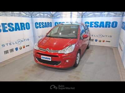 Citroen C3 1.6 bluehdi Selection 75cv Rosso usata Pont-Saint-Martin