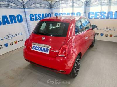 Fiat 500 1.0 hybrid Club 70cv Rosso usata Pont-Saint-Martin