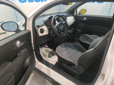 Fiat 500 1.2 Lounge 69cv Bianco usata Pont-Saint-Martin