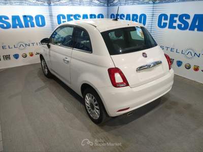 Fiat 500 1.2 Lounge 69cv Bianco usata Pont-Saint-Martin