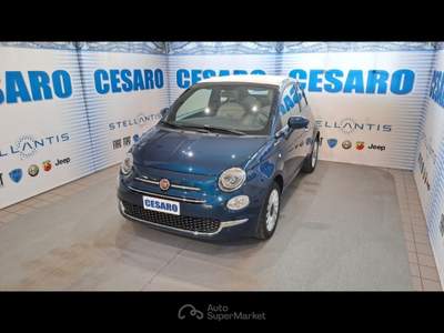 Fiat 500C 1.0 hybrid 70cv Dolcevita Blu/Azzurro usata Pont-Saint-Martin