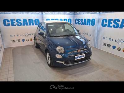 Fiat 500C 1.0 hybrid 70cv Dolcevita Blu/Azzurro usata Pont-Saint-Martin
