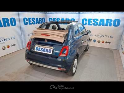 Fiat 500C 1.0 hybrid 70cv Dolcevita Blu/Azzurro usata Pont-Saint-Martin