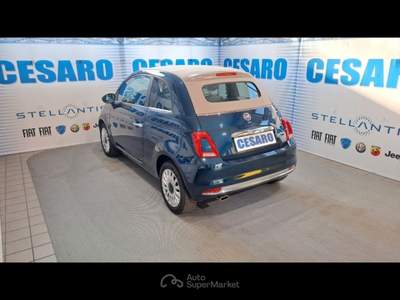 Fiat 500C 1.0 hybrid 70cv Dolcevita Blu/Azzurro usata Pont-Saint-Martin