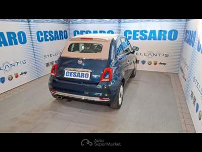 Fiat 500C 1.0 hybrid 70cv Dolcevita Blu/Azzurro usata Pont-Saint-Martin