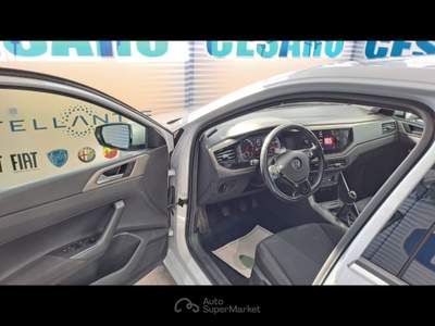 Volkswagen Polo 5p 1.0 evo Comfortline 80cv Bianco usata Pont-Saint-Martin
