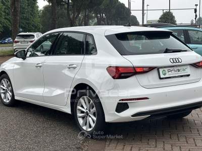 Audi A3 AUDI A3 SPB 30 TDI S tronic Bianco usata Abano Terme