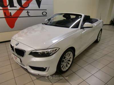 BMW Serie 2 218d 218 Serie 2 F23 Cabrio 218d Cabrio Advantage auto Bianco usata Lissone