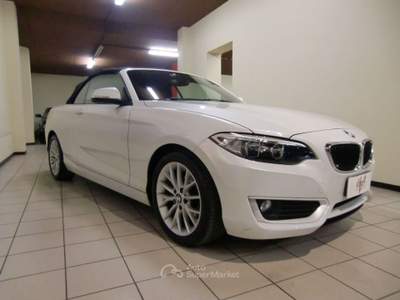BMW Serie 2 218d 218 Serie 2 F23 Cabrio 218d Cabrio Advantage auto Bianco usata Lissone