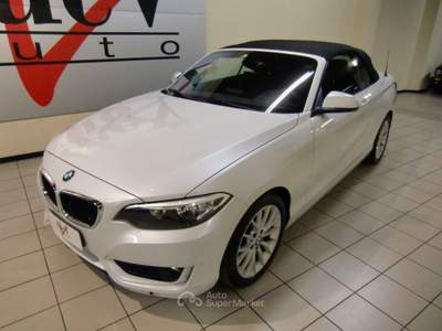 BMW Serie 2 218d 218 Serie 2 F23 Cabrio 218d Cabrio Advantage auto Bianco usata Lissone