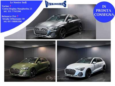 Audi A3 SPB 35 2.0 TDI 150CV Stronic S line /  IN VARI COLORI Verde usata TORINO