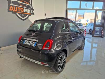 Fiat 500 2022 500C 1.0 Hybrid 69cv Dolcevita Nero usata Cerignola