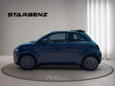 Fiat 500e 500 IV Cabrio 42 kWh Icon +NAVY+CARPLAY - !!!PROMOSTAR!!! Blu/Azzurro usata Torbole Casaglia