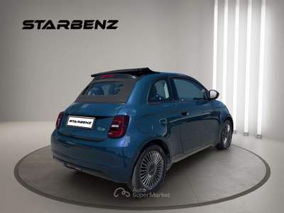 Fiat 500e 500 IV Cabrio 42 kWh Icon +NAVY+CARPLAY - !!!PROMOSTAR!!! Blu/Azzurro usata Torbole Casaglia