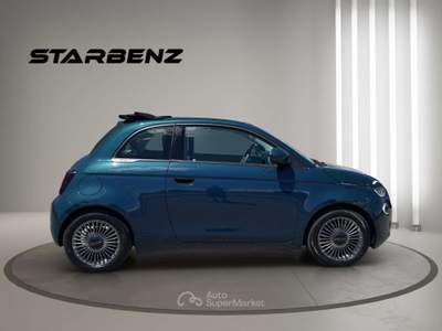 Fiat 500e 500 IV Cabrio 42 kWh Icon +NAVY+CARPLAY - !!!PROMOSTAR!!! Blu/Azzurro usata Torbole Casaglia