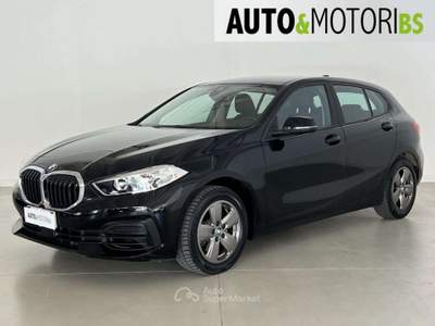 BMW Serie 1 118i 118 i 5p. Advantage *BOOKSERVICE* Nero usata Concesio