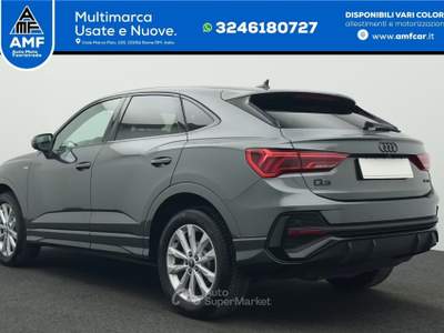 Audi Q3 Sportback 35 TDI S-tronic 2x s-line Grigio usata Roma