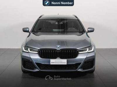 BMW Serie 5 530e 530 e Touring xdrive Msport auto Blu/Azzurro usata Brescia