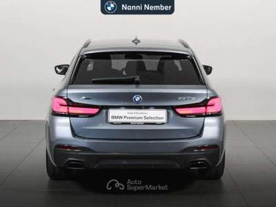 BMW Serie 5 530e 530 e Touring xdrive Msport auto Blu/Azzurro usata Brescia