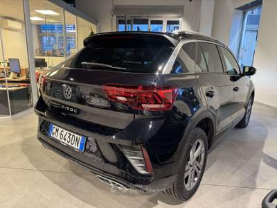 Volkswagen T-Roc 1.0 tsi R Line 110cv PREZZO REALE Nero usata Genova