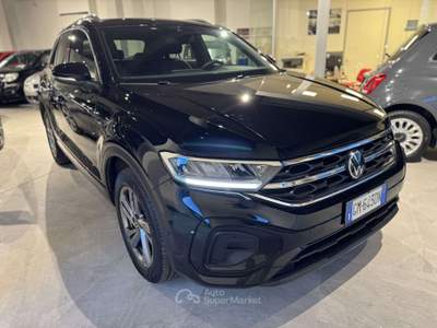 Volkswagen T-Roc 1.0 tsi R Line 110cv PREZZO REALE Nero usata Genova