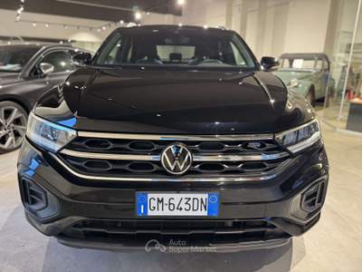 Volkswagen T-Roc 1.0 tsi R Line 110cv PREZZO REALE Nero usata Genova