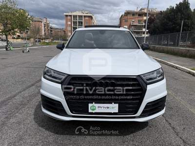 Audi Q7 AUDI Q7 3.0 TDI 218 CV ultra quattro tiptronic Business Bianco usata Roma