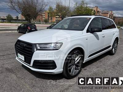 Audi Q7 AUDI Q7 3.0 TDI 218 CV ultra quattro tiptronic Business Bianco usata Roma